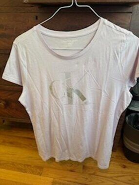 Calvin Klein Pale Purple T Shirt